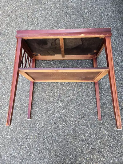 Vintage Lattice End Table, View more