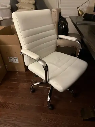 White Office Chair, View more