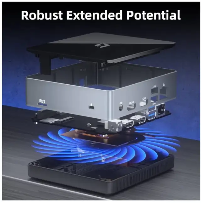 CyberGeek Nano J1 Mini PC - in Desktop Computers in Mississauga / Peel Region - Image 7