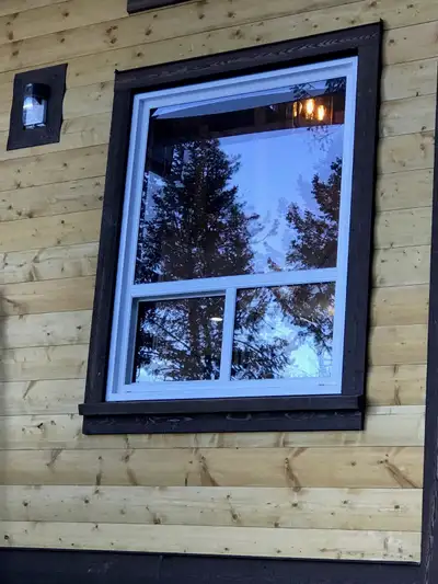 Beautiful log cabin siding milled clean and consistent. Perfect for cabins, cottages, shops, garages...