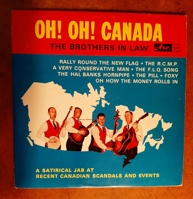 Vintage LP Oh! Oh! Canada  in Arts & Collectibles in Owen Sound