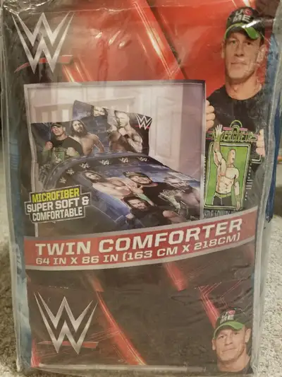 WWE Twin Comforter and Sheet Set for kids, View more