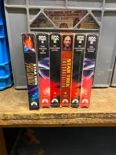 Star Trek VHS Tapes Cassettes Movies, View more