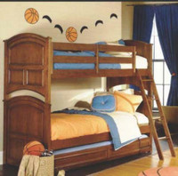 BUNK BED - Deer Run By Lea Furniture Full-Size - Solid Wood
