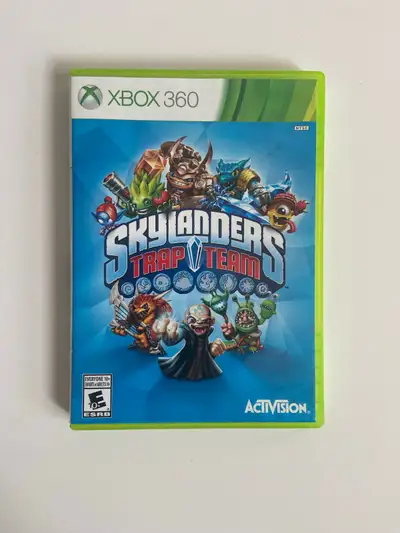 Get ready to trap some villains with Skylanders Trap Team for the Xbox 360! This game is in good con...