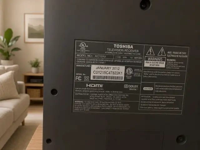 32" Toshiba HD TV (Model 32C120U) – Great Condition! in TVs in Ottawa - Image 3