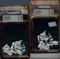 89-50D Goblin Shamen (x2) NIB Warhammer 2004 AoS