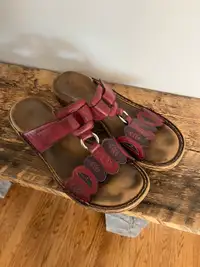 Reiker Leather Sandals. Good Used Cond. Very Comfortable Size 8