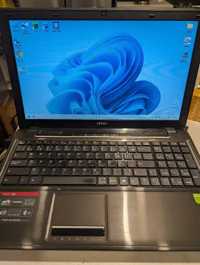 Laptop 15" MSI CX61 2QC. Basic gaming laptop. i5, 8Gb ram, 240Gb, View more
