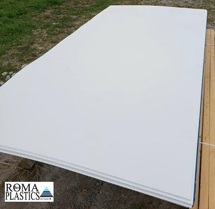 4 x 10' Plastic White Glossy Wall Panels water & moisture proof in Floors & Walls in Renfrew - Image 2