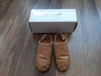 Chaussures de jazz pour filles Weissman Girls Leather Jazz Shoes