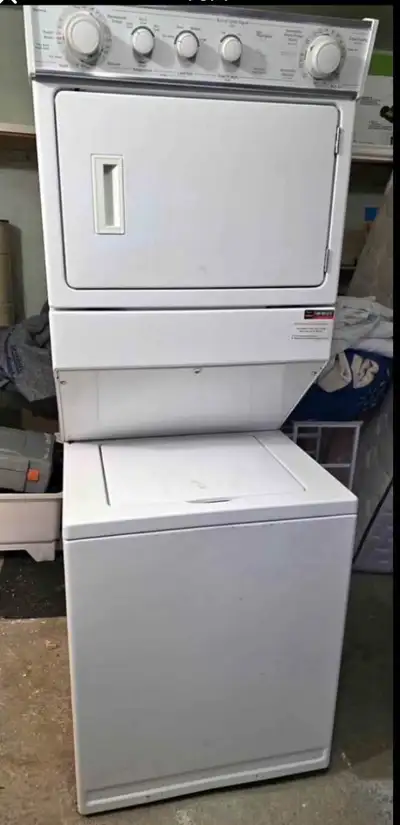 whirlpool stacked washer dryer work delivery available , View more
