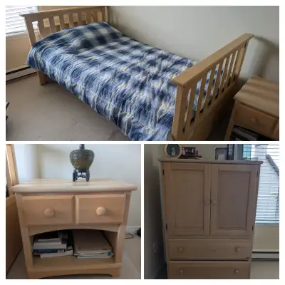 Single Bedroom Set for Sale (real wood), View more
