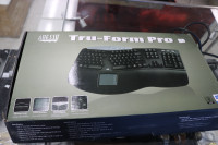 Adesso Tru-Form Pro Contoured Ergonomic Keyboard with TouchPad