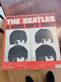 THE BEATLES 1964 ( a hard days night ) side 2 seulement usagé