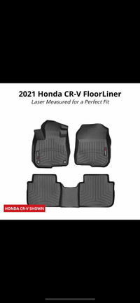 Honda CR-V 2017-2021 Weathertech Front and Back *New