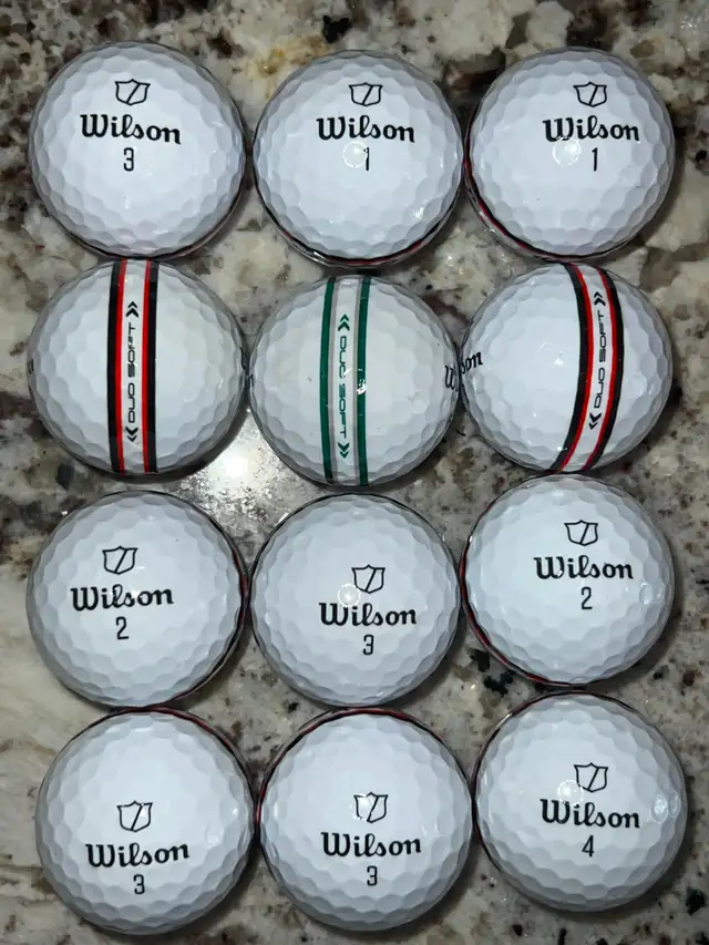 Wilson Duo Soft TRK360 used golf balls in excellent condition. in Golf in Kitchener / Waterloo - Image 5