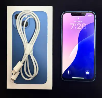 apple iPhone 13 mini 256GB Blue (firm), View more