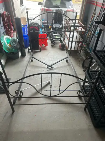Double size metal bed frame, View more