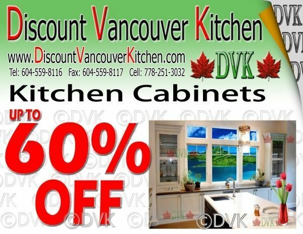 DVK All Kitchen Bath Cabinets On SALE up to 60% off in Cabinets & Countertops in Burnaby/New Westminster - Image 2