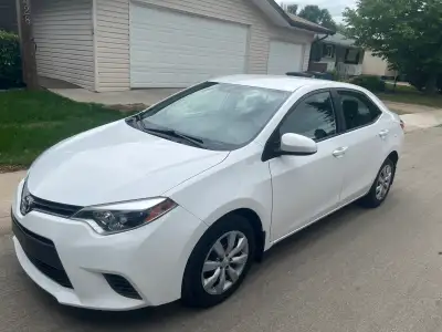 Corolla LE. New tires. Great shape. New Toyota windshield. Heated seat,back up camera, 245,600km mos...
