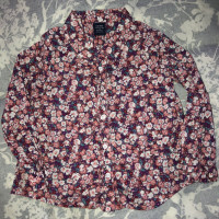 BabyGap - Cotton Floral Long-sleeves Shirt (3T)