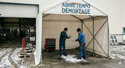 Abris tempo auto installation démontage, View more