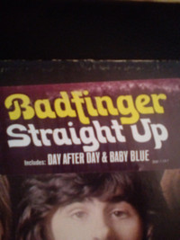BADFINGER straight up LP vinyl record baby blue *best cash offer