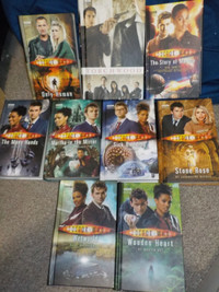 Doctor Who Hardcover Books, Excellent Condition