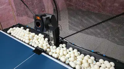 Table Tennis Set + S8 Pro Robot Machine, View more