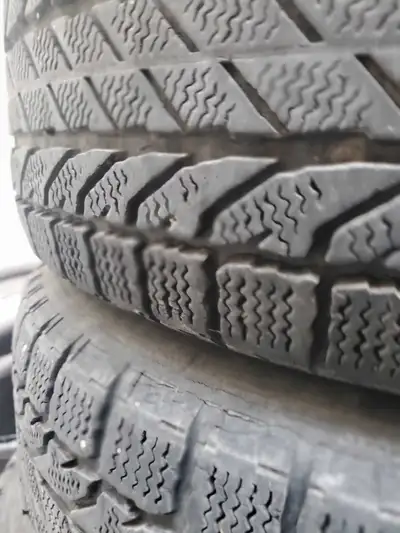 BFGoodrich 205/60R16 Set of 4 winter tires. Perfect grip for safe driving in snowy conditions! These...