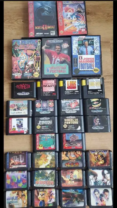 Sega Genesis Games for sale / Bundle discounts $$, View more