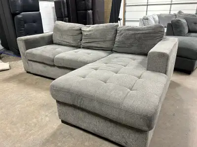 The Brick Pull-Out Sectional with no rips or tears. Comes from a smoke free home. Has large storage...