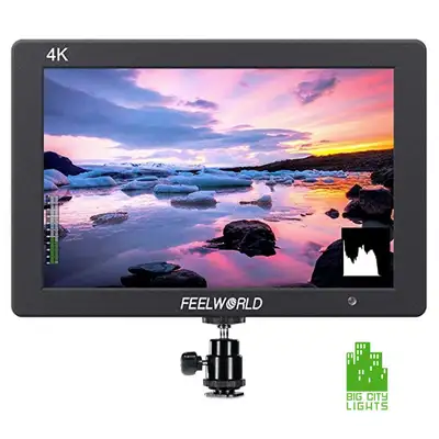 NEW ON SALE! FeelWorld 7″ IPS 4K HDMI On-Camera Aluminum Monitor, View more
