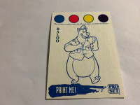 1992 Pro Set Disney Afternoon Promo Paint Me!/Color Me#9