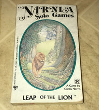 NARNIA SOLO GAMES #3 by Curtis Norris-LEAP OF THE LION ~ CYOA