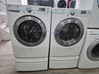 Limited!! LG 27"inch front load washer and gas dryer set 