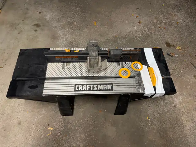 Free - Craftsman Router Table | Power Tools | Calgary | Free local ...