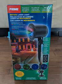 3 Color Motion Laser Christmas Lights Projector with RF Remote