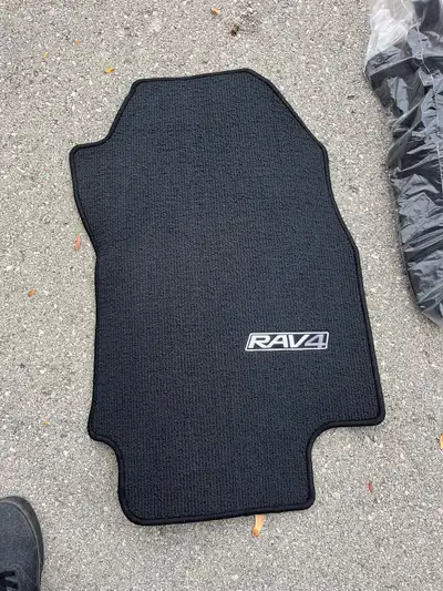 Four floor mats for front and backseat for a Toyota RAV4. Never been used
