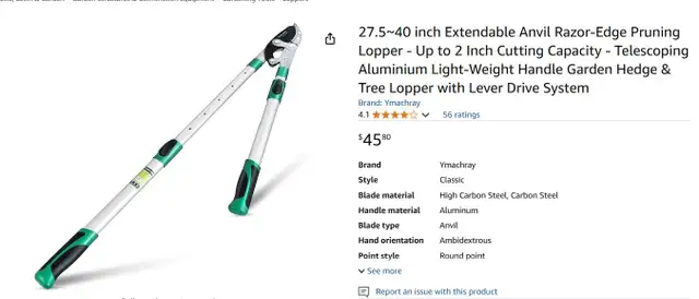 Tree pruner / lopper in Outdoor Tools & Storage in Sudbury - Image 3