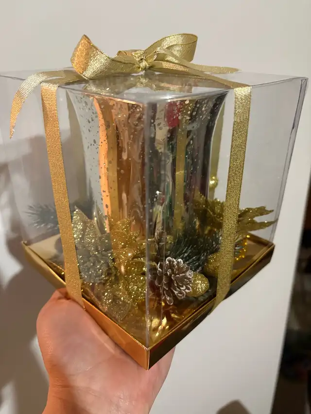 Silver Vase Decorative
