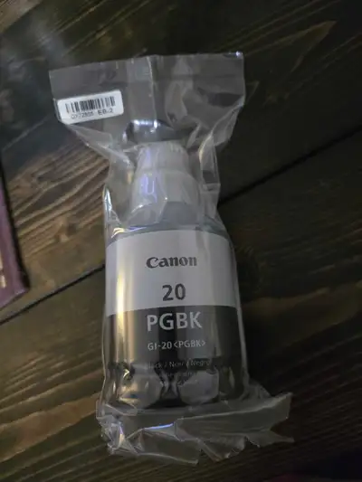 Canon 20 PGBK Ink, View more