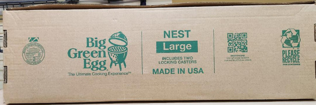 Nest for Large Big Green Egg (New In Box) in BBQs & Outdoor Cooking in Stratford