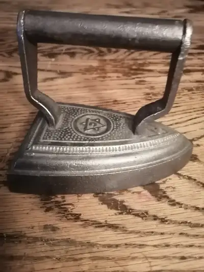 Antique Cast Iron/ Iron W/ Embossed "G"", View more