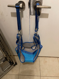 Pet grooming sling harness 
