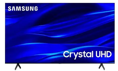 The Samsung 43″ TU690T Crystal UHD 4K Smart TV delivers crisp 4K Ultra HD resolution with vibrant Cr...
