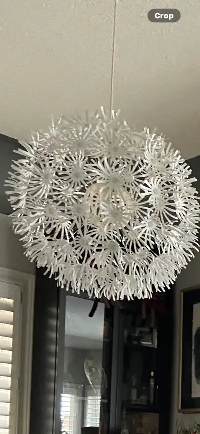 ikea chandelier white, View more