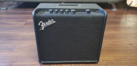 Fender Mustang LT25 amplifier w/ speaker upgrade & foot switch