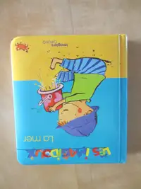Livre pour enfants tout carton: La mer (b119)